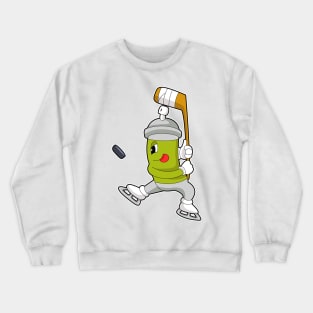 Ice spray Ice hockey Ice hockey stick Crewneck Sweatshirt